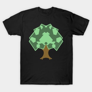 Geometric Tree T-Shirt